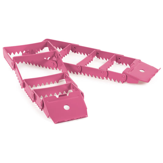 Foldable Steel Pink Traction Aids